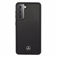 Mercedes Dynamic Line apvalks Samsung Galaxy S21+ - Melns