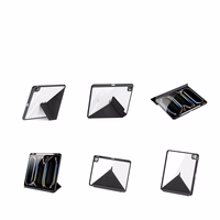 DUX DUCIS planšetdatora apvalks MAGI (m) ar zīmuli uzglabāšanas vietu iPad Pro 13 (2024) - melns (m)