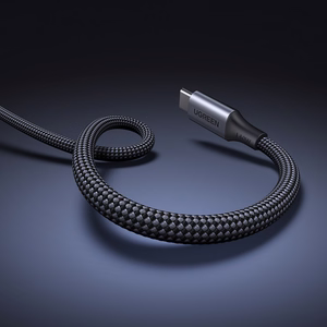 Ugreen 2in1 USB-C kabelis - 2xUSB-C PD 140W 2m - melns