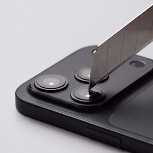 Tech-Protect Camalloy Fit+ kameras pārsegs iPhone 18 Pro, melns
