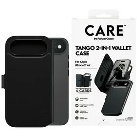 CARE by PanzerGlass Funkcionālais Tango 2in1 Maki apvalks Magnētiskais iPhone Air - Melns