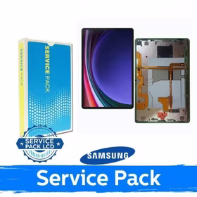 LCD Displejs saderīgs ar Samsung X710 / X716 Tab S9 melns (Service Pack)