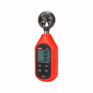 Uni-T UT363 anemometrs ar temperatūras mērīšanas funkciju