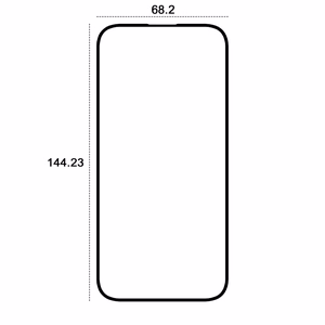 Etteri rūdīts 9D stikls iPhone 16 6,1"