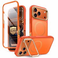 Supcase IBLSN Ares Flip MagSafe macins priekš iPhone 17 Pro - Oranzs