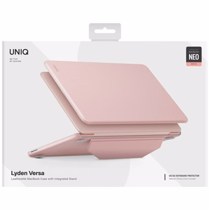 Uniq Lyden Versa maciņš modelim MacBook Neo – krāsa: rozā