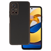 TEL PROTECT Luxury viedtālruņa apvalks Xiaomi Redmi Note 11 5G/Note 11S 5G/Poco M4 Pro 5G melns