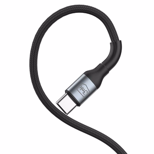 3mk Hyper Cable N-SERIES USB-C / USB-C 1m 20V/5A 100W kabelis - melns