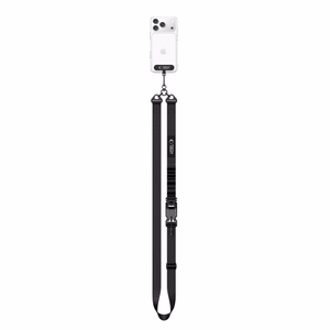 Tech-Protect C9S Rope Crossbody Phone Lanyard - Black
