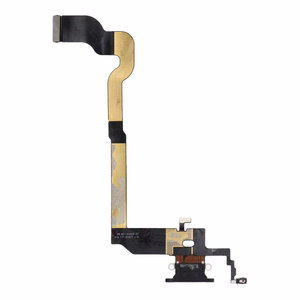 Uzlādes fleksis USB IPHONE X melns (lietots)