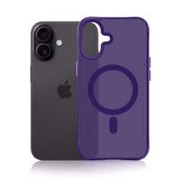 3mk Smoke MagCase futrālis iPhone 17 - violeti caurspīdīgs