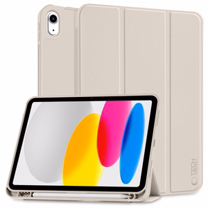 Чехол Tech-Protect SC Pen для iPad 10.9" 2022 - бежевый