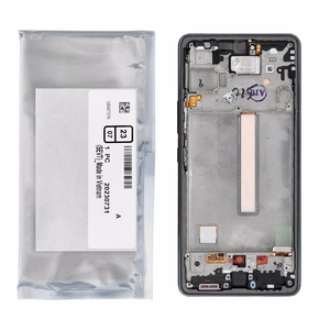 ServicePack LCD ekrāns SAMSUNG A53 5G A536B GH82-28024A melns