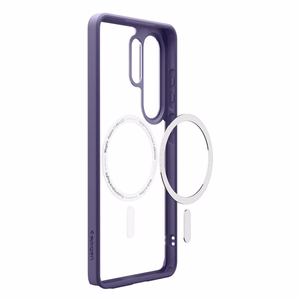 Spigen Ultra Hybrid Mag MagSafe vāciņš ierīcei Samsung Galaxy S26 Ultra, caurspīdīgs un tumši zils