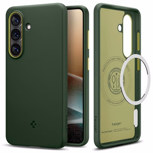 Spigen Nano Pop Mag MagSafe maciņš priekš Samsung Galaxy S26 - zaļš