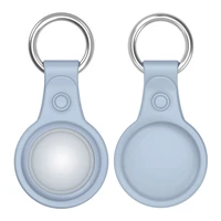 Dux Ducis 4 gab. komplekts silikona elastīgs vāks ar atslēgu piekariņu Apple AirTag (melns / zaļš / rozā / zils)