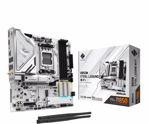 Asrock B850M Steel Legend WiFi mātesplate AMD B850 Socket AM5 micro ATX