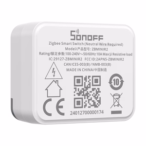 Viedais ZigBee mini switch SONOFF ZBMINIR2