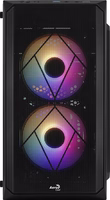 Aerocool CS107V2 computer case Mini Tower melns