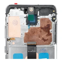 LCD ekrāns SAMSUNG S20 Plus balts SOFT OLED ar rāmi