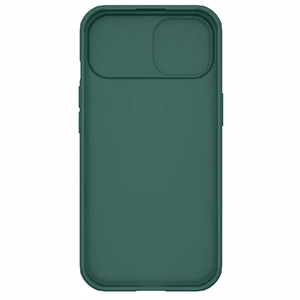 Nillkin CamShield Pro PC+TPU viedtālruņa apvalks Iphone 15 Plus zaļš