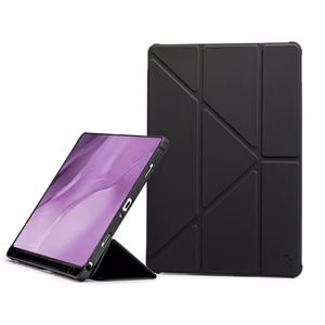 Korpuss Reach Origami Apple iPad 10.9 2022/iPad 11 2025 melns