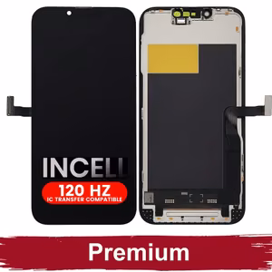LCD displejs saderīgs ar iPhone 13 Pro melns (120Hz / INCELL / Premium) /*Removable IC*/