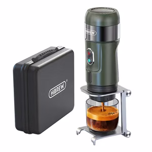 Pārnēsājams 3-in-1 kafijas automāts ar somiņu HiBREW H4B_GN