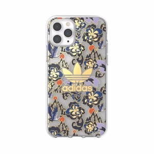 Adidas OR Clear Case CNY AOP maciņš iPhone 11 Pro – zeltains