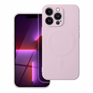 Samsung A27 vaciņš Silicone Mag Cover, saderigs ar MagSafe, rozs