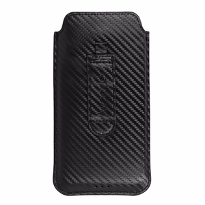 Wonder CARBON viedtālruņa apvalks (Izmērs L) Iphone 13 Mini/12 Mini/SE 2020/2022/7/8 MELNS