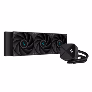 DeepCool LS720S Zero Dark procesora visintegrētais šķidruma dzesētājs 12 cm melns 1 gab.
