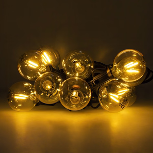 Forever Light LED Solar Garland SUNARI FLS-125 5,5m + 10 bulbs zelta G40 IP44