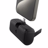 Spigen EA2205 5000mAh 22.5W Portatīvais lādētājs - melns