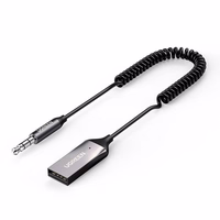 Ugreen CM309 Bluetooth 5.0 Audio Receiver USB Cable Audio Adapter AUX Jack melns