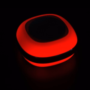 Portatīvais skaļrunis ar Bluetooth, radio un krāsainām LED gaismām