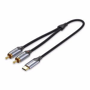 Vention USB-C uz 2RCA audio kabelis, 1 m
