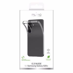 Puro Ultra-Slim 0.3 NUDE aizsargmaciņš priekš Samsung Galaxy S26 Plus - caurspīdīgs