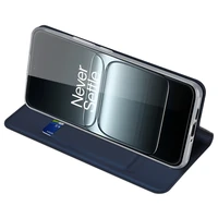 Dux Ducis Skin Pro atveramais viedtālruņa apvalks OnePlus 13T - zils