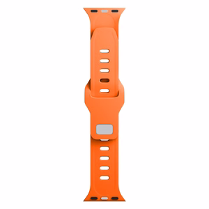 3mk silikona siksniņa Apple Watch, 38/40/41/42 mm, oranžs, mazais izmērs