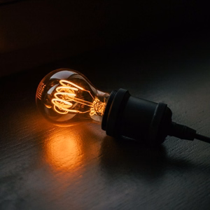 LED Bulb Filaments E27 A60 4W 230V 2000K 250lm SF smoked Forever Light