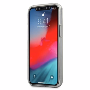 Mercedes Transparent Line чехол для iPhone 12 mini - чёрный