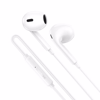 Borofone Austiņas BM100 Max Fuente ar mikrofonu baltas