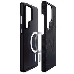 3mk Fortis MagCase maciņš Samsung Galaxy S24 Ultra - melns