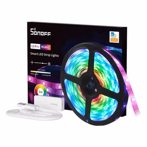 Vieda WiFi RGBIC LED gaismas josla Sonoff L3 Pro 5m