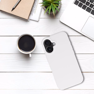 Tel Protect silikona viedtālruņa apvalks Iphone 16 balts
