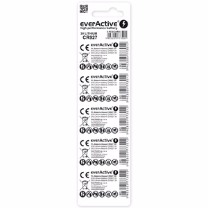 Litija mini baterija everActive CR927 - blisteris 5 gab.