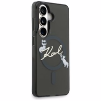 Karl Lagerfeld IML KC Script MagSafe Maciņš for Samsung Galaxy S26 Plus - melns