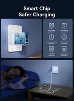 Joyroom JR-TCF21 Divu portu (A+C) lādētājs (balts)