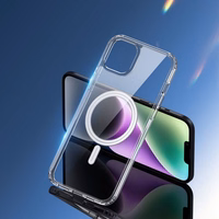 Viedtālruņa apvalks iPhone 15 Plus ar MagSafe Dux Ducis Clin - caurspīdīgs